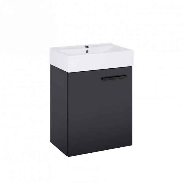 Skříňka s umyvadlem Mini 45 černý
