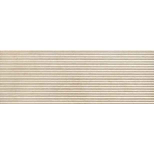 Obklad Ragno Travertino beige 3D cross cut 40x120 cm reliéfní RCUU (bal.1,440 m2)