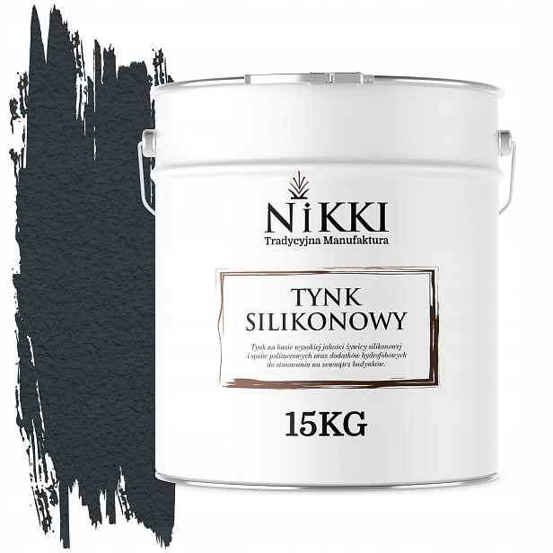 Silikonová Fasádní Omítka Antracit 7016 15 Kg Beránek Granulace 1.5 mm