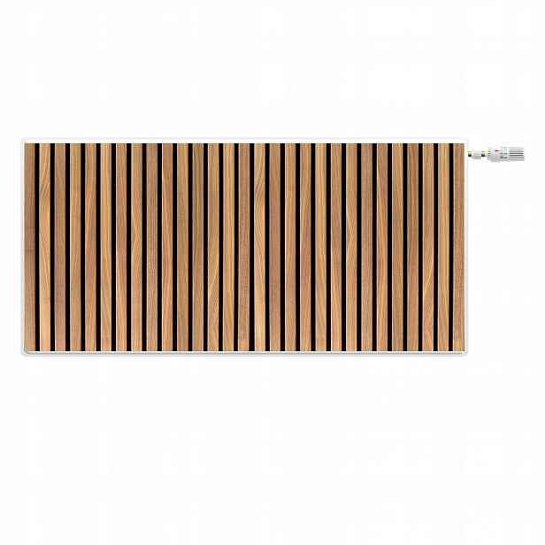 Magnetická maska Kryt na radiátor do obývacího pokoje Lamele Desky 60x120
