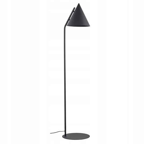 Stojací podlahová lampa Černá Kov Klasika Salon 15W Max Cono Tk Lighting
