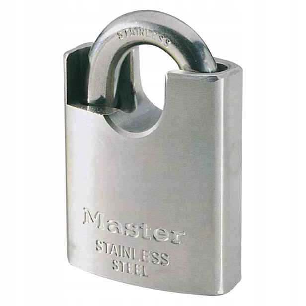Visací zámek z nerezové oceli na vnější straně Masterlock 550EURD