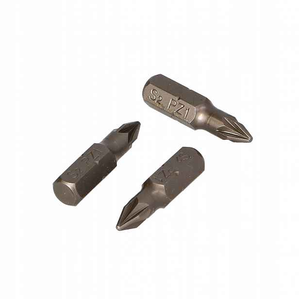 Draumet Premium bity PZ1 25mm 3ks Cr-v S2, 25 ks