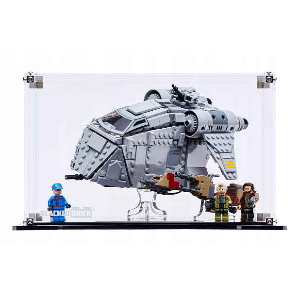 Blacked Brick vitrína pro Lego Star Wars 75338 Přepadení na Ferrix