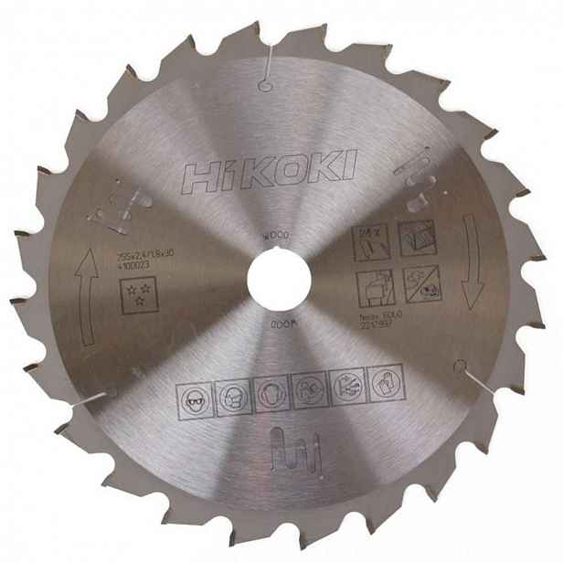 HiKOKI - Pilový kotouč na dřevo 255x30 mm, 24 zubů 4100023