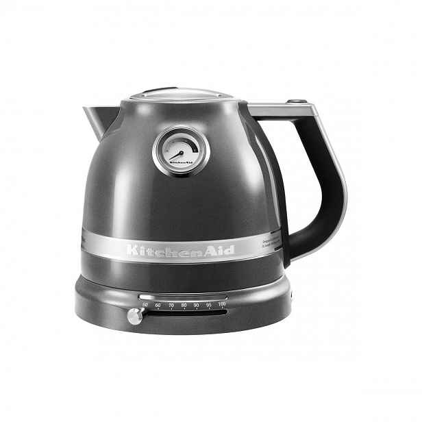 KitchenAid Artisan rychlovarná konvice 1,5 l, stříbřitě šedá, 5KEK1522EMS