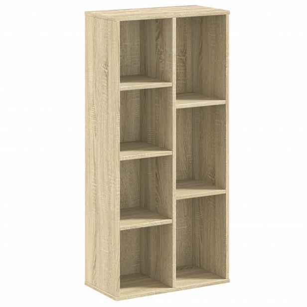 vidaXL Knihovna dub sonoma 50 x 25 x 105 cm kompozitní dřevo