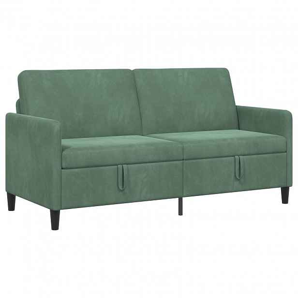 vidaXL Sofa s úložným prostorem Mořská zelená 172 x 78 x 87 cm