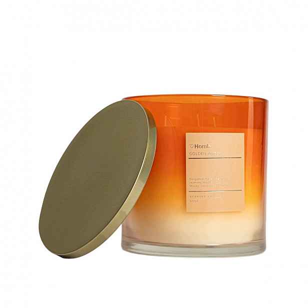 Vonná svíčka Veluma Golden Amber 870 g Homla