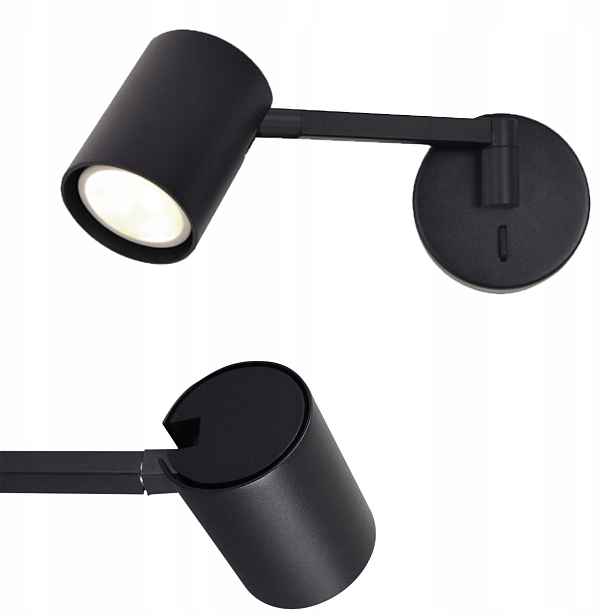 Nástěnné svítidlo s ramenem a vypínačem Snow New GU10 do ložnice Light Prestige