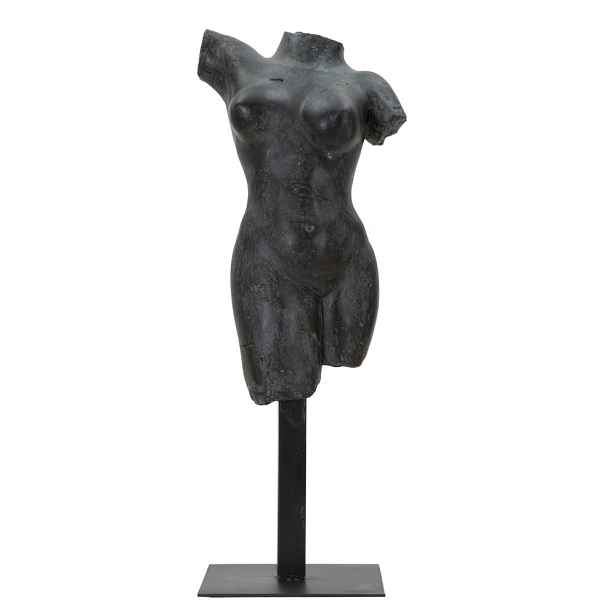Černá dekorativní soška Mauro Ferretti Museum Woman