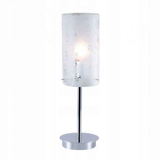 Noční stolní lampa Valve Chrom Metal 48 cm do ložnice Moderní Italux