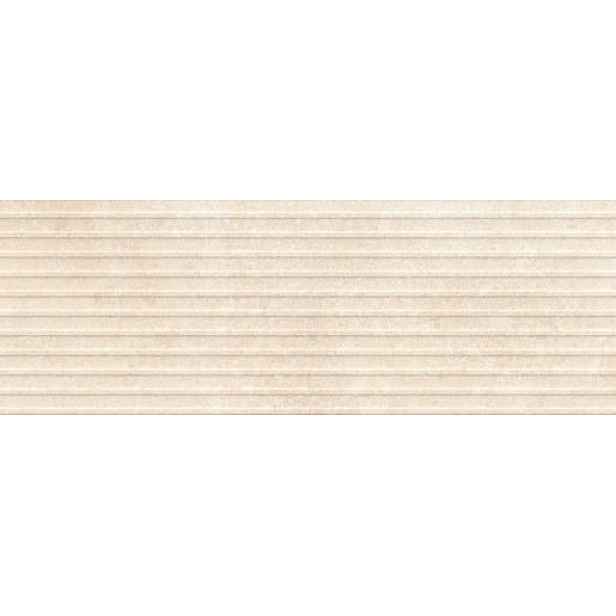 Obklad Ragno Travertino beige 3D cross cut 40x120 cm reliéfní RCUQ (bal.1,440 m2)