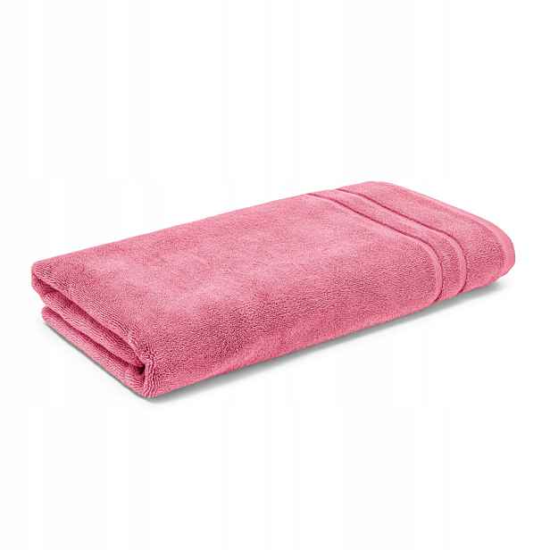 Ručník Supreme 80x150 růžový z egyptské bavlny 800 g/m2 Giza 95