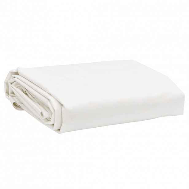 vidaXL Plachta 650g / m² Bílá 6 x 5 m Plátno s PVC povrchovou úpravou