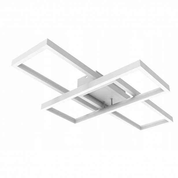 Závěsná Led stropní lampa Stropní Svítidlo Lustr Bílá 45W Moderní