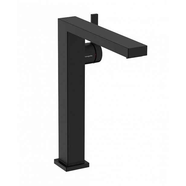 Hansgrohe Tecturis E - Umyvadlová baterie s výpustí Push-Open, CoolStart, EcoSmart, matná černá 73073670
