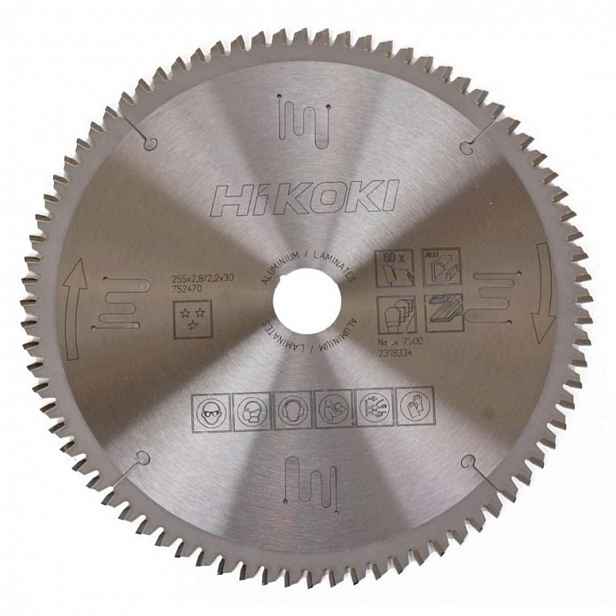 HiKOKI - Pilový kotouč 255x30 mm, 80 zubů 752470