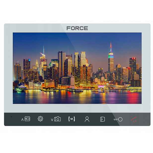 Monitor Force Ingo 7" Bílý Plný Hd