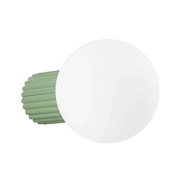 Sollux Lighting Halo koupelnová nástěnná lampa šalvějově bílá IP44 1xG9 8W