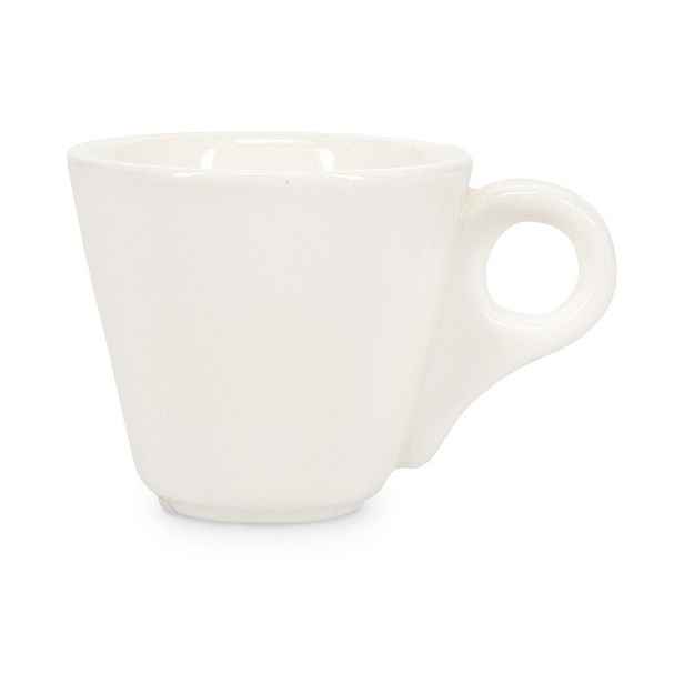 Bílý porcelánový šálek na espresso 80 ml Barista – BonBistro