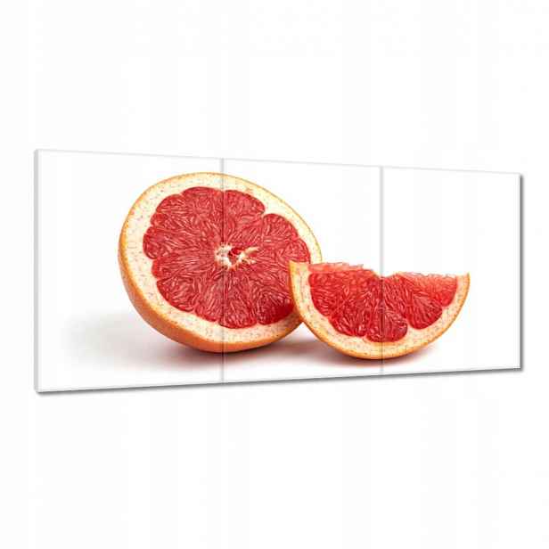 Obrazy 210x100 Červený grapefruit