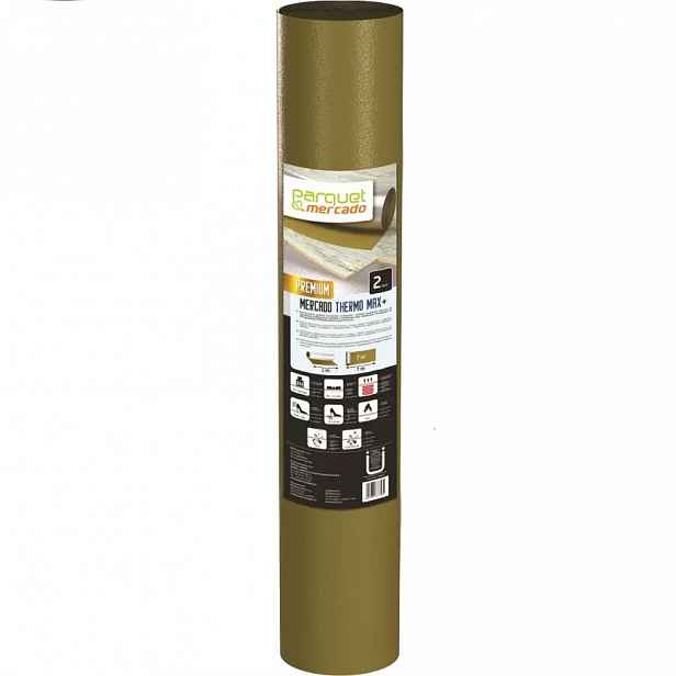 Podložka pro podlahy Premium Mercado Thermo Max+ 2mm 7m2