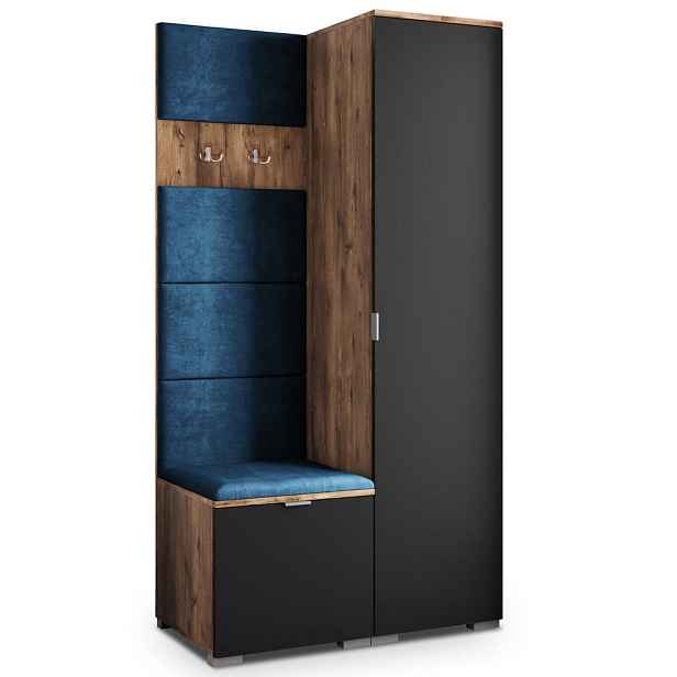 MASSENO MODERNÍ PŘEDSÍŇOVÁ SESTAVA LORI, 95/181/51 cm, dub Lefkas