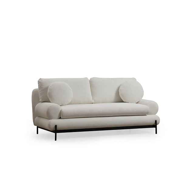 Hanah Home Dvoumístná pohovka Livorno 188 cm bílá