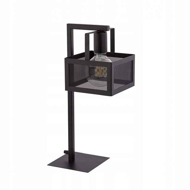 Stolní lampa Albert Černá 45 cm 1xE27 Vyměnitelná ocelová Sigma Lighting
