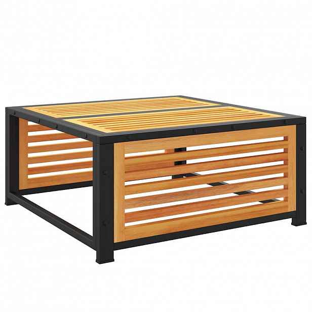 vidaXL Zahradní stolek 68 x 68 x 30 cm masivní akáciové dřevo