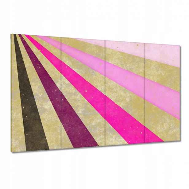 Obrazy 120x80 Fialové pruhy