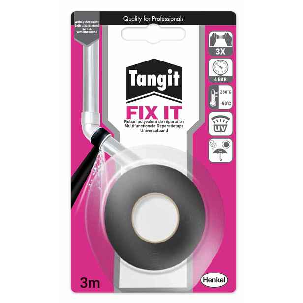 Páska těsnicí vulkanizační Tangit FIX IT 2,5cm × 3 m