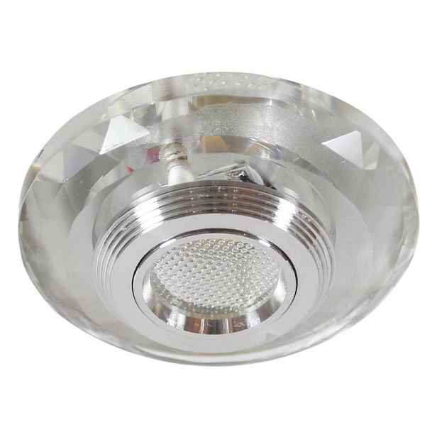 LED stropní svítidlo 3W kuželové broušené sklo SS-36