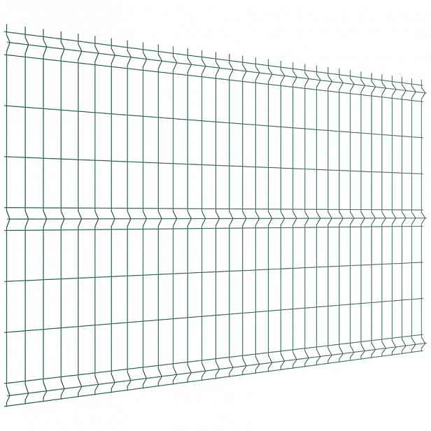 PLOTOVÝ PANEL 3D 1530X2500MM, DRÁT 3,1MM - ZELENÝ, RAL6005