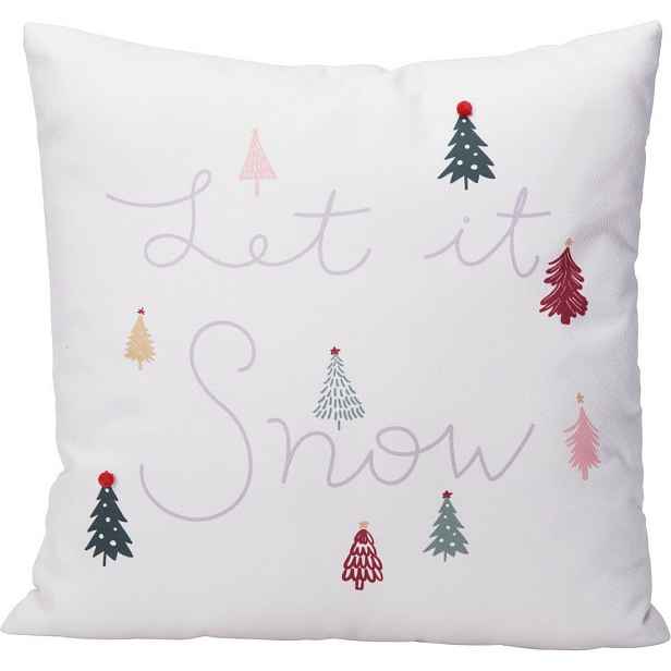 Polštářek Let it snow 45 x 45 cm