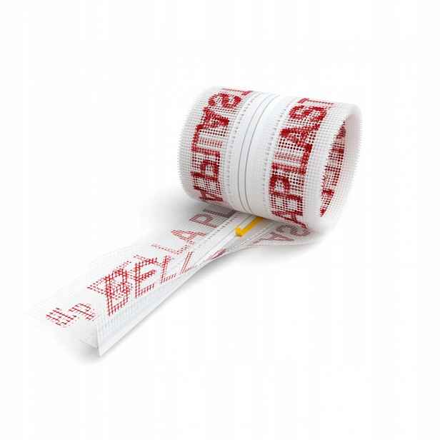 Pvc okapník s rolovací síťkou BP14 Rf L25 m