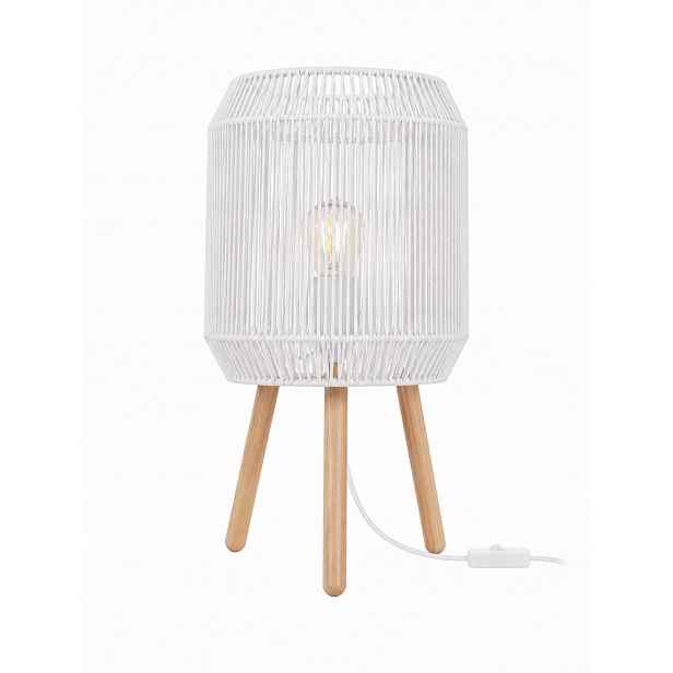Stolní lampa Sol bílá E27 – Paco Home