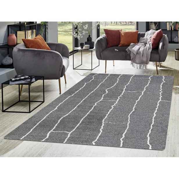 Koberec Nova 120x170 cm, šedý