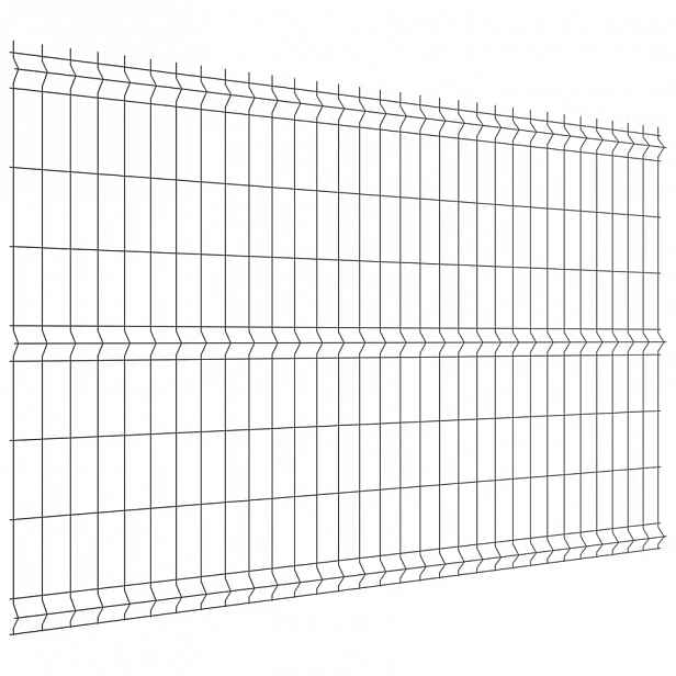 PLOTOVÝ PANEL 3D 1530X2500, DRÁT 3,1MM - ANTRACIT, RAL7016