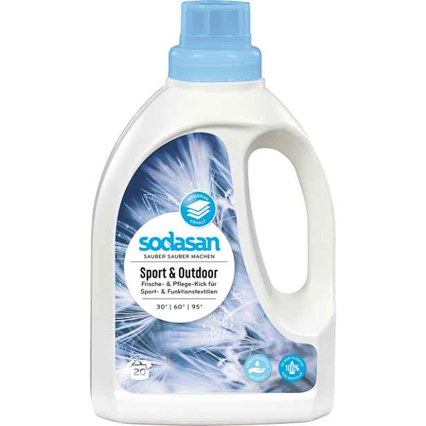 Prostředek prací tekutý na sportovní prádlo 750 ml SODASAN