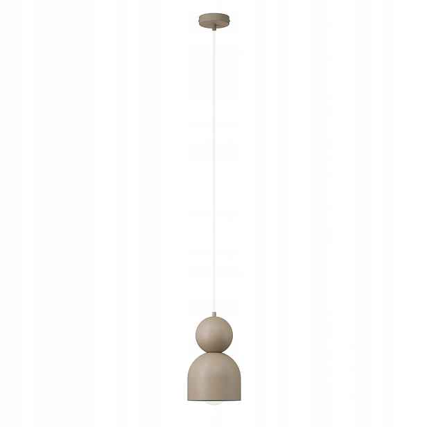 Sigma Lighting závěsná lampa mosaic béžová kopulovitá 1xe27 15w fi 17 cm