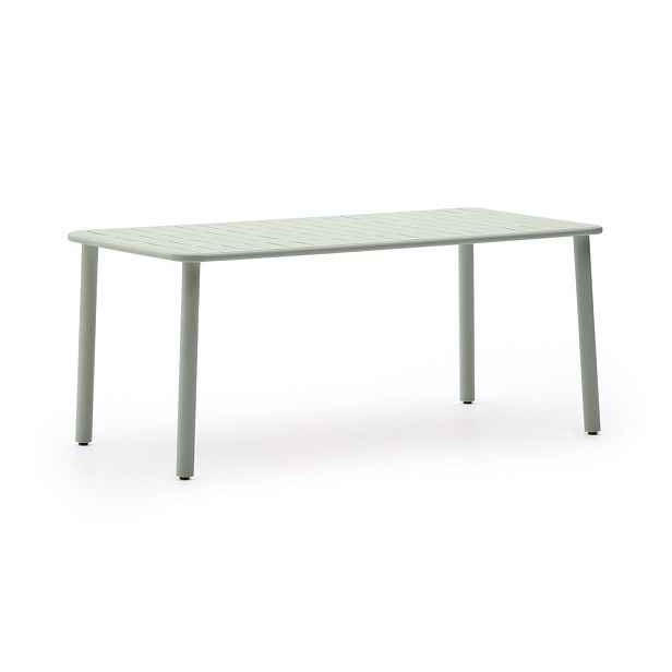 Ocelový zahradní jídelní stůl 90x180 cm Brai – Kave Home