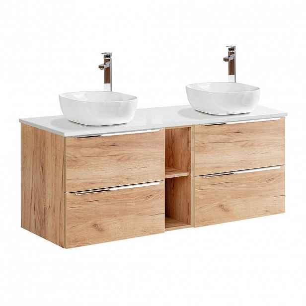 Petits-meubles DVOJUMYVADLO 140.4cm duben Dřevo