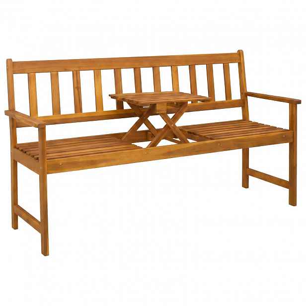 vidaXL Zahradní lavička 158 x 55 x 89 cm Masivní akátové dřevo