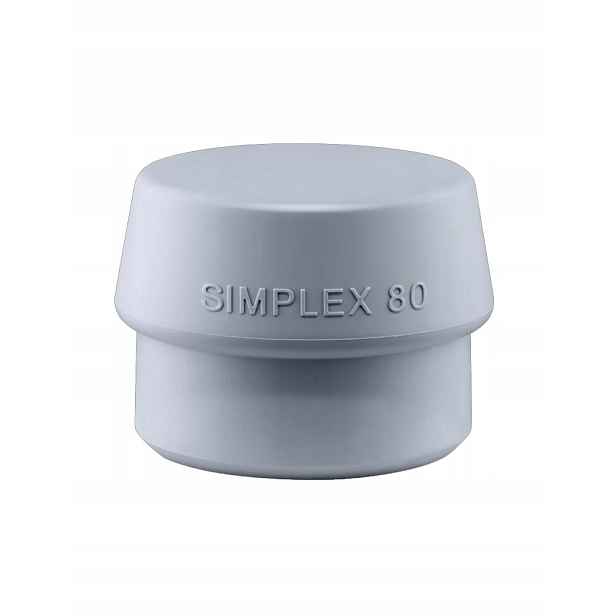 Vyměnitelný obuch pro kladivo Simplex Tpe střední 80 mm šedý Halder 3203080