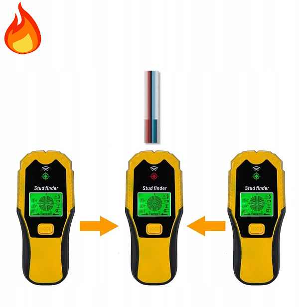 Detektor Kovu Na Dřevo Detektor Kabelů Ve Zdi LCD