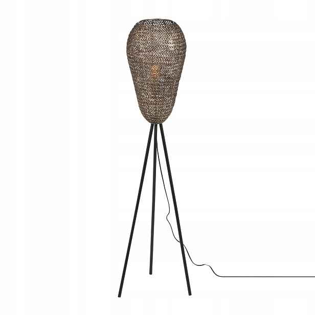 Lampa Trio Ziva Trojnožka 140 Cm E27 10 W Industriální mosaz