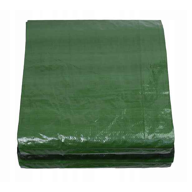 Plachta 8X10 M Zelená Vyztužená Rohož Silná 120 G Silná Uv+ Voděodolná