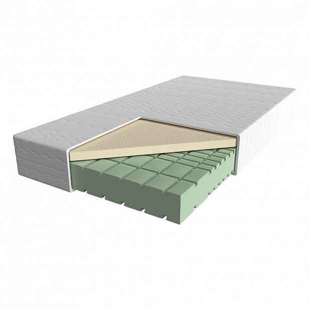 AM Qualitätsmatratzen LATEXOVÁ matrace 160/200 cm H2 - výška 23 cm a potah z tencelu
